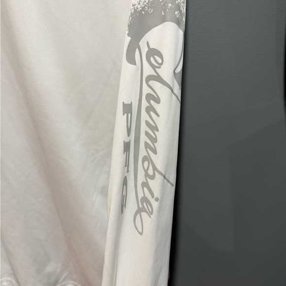 Columbia Omni-Shade White Long Sleeve Neck Swim - Picture 2 of 3